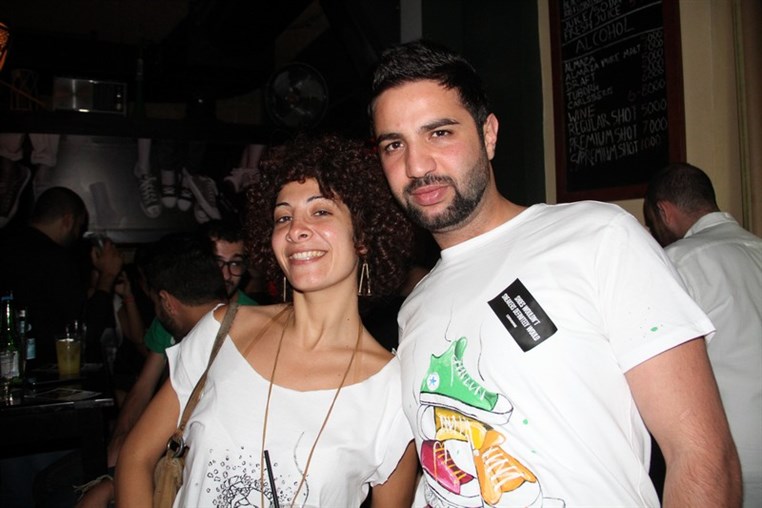 Converse Sneakers Would party at Radio Beirut